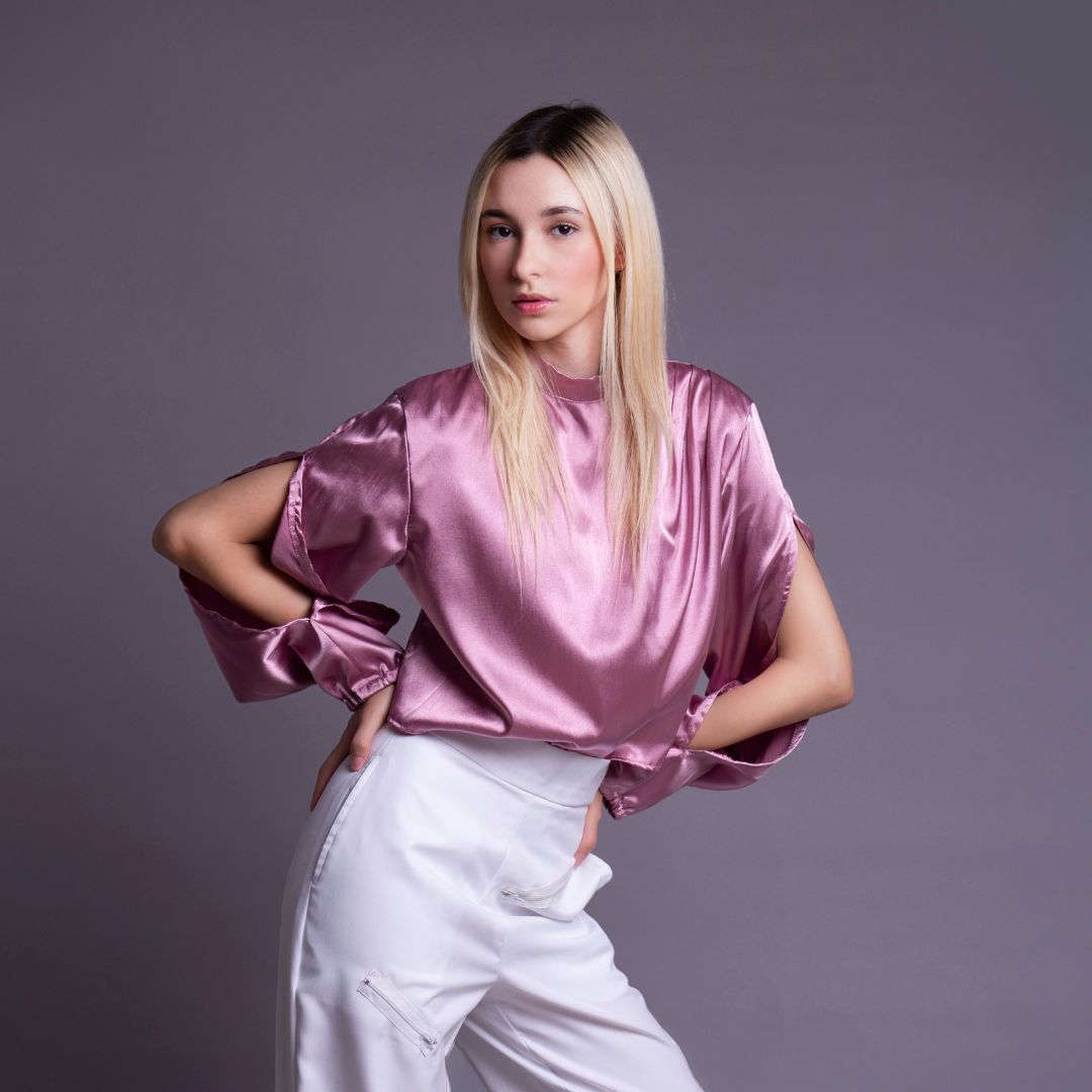 Lila Blouse — vista 2