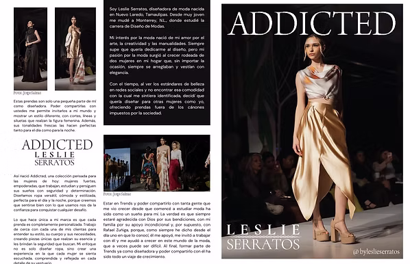 Editorial de Leslie Serratos en Amarena Magazine
